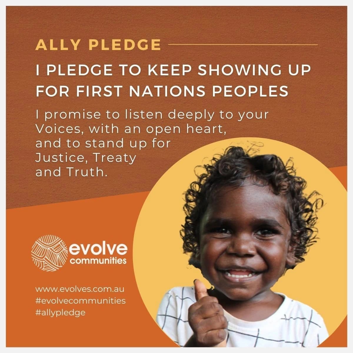 Evolve Communities Ally Pledge