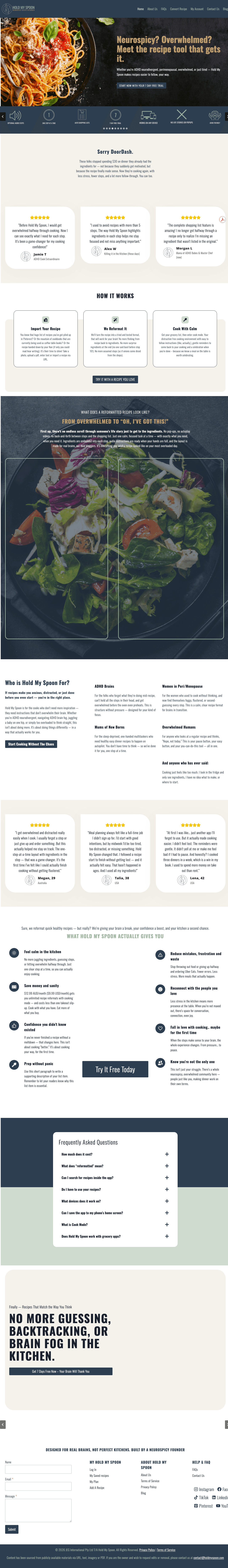 Hold My Spoon — Inheriting and Extending a Production Product